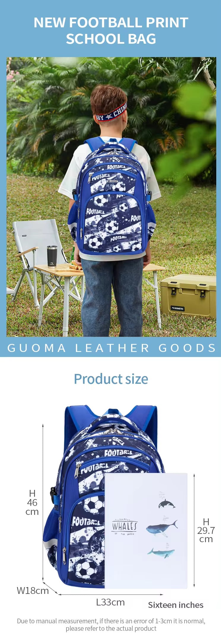 Football backpack