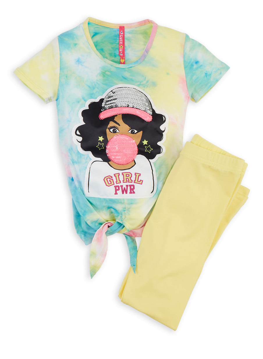 Kids 2 Pc Tie Dye Set