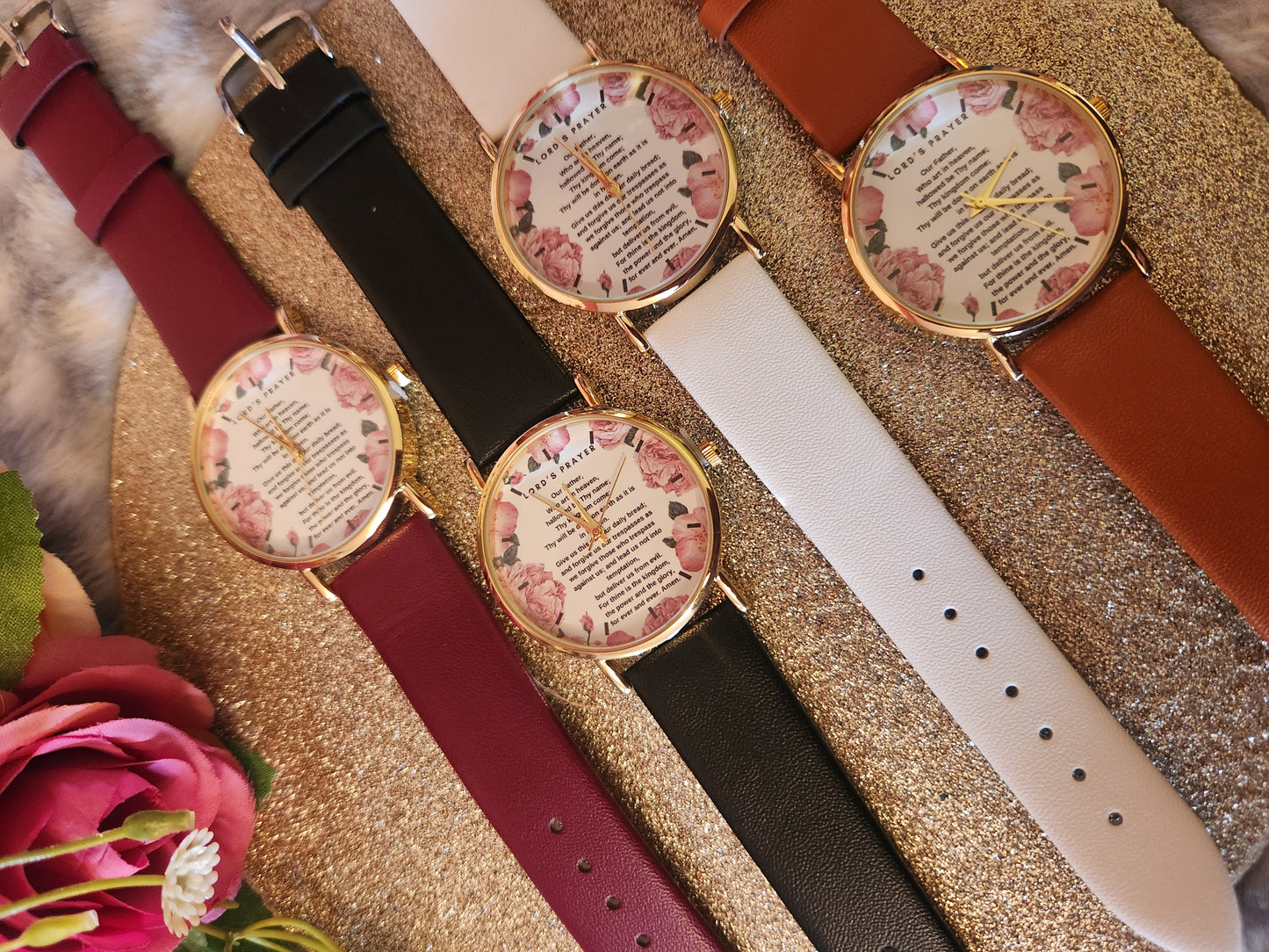 Female Lord's Prayer watch