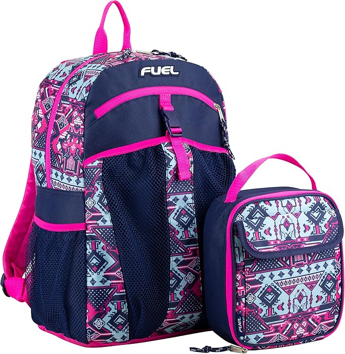 Fuel Backpack & Lunch Bag Bundle, Black