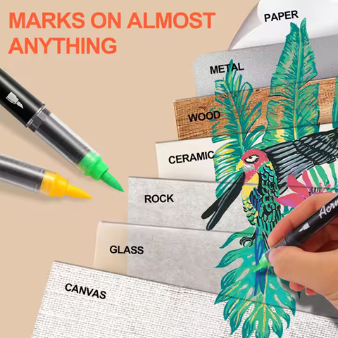 Acrylic Markers in Carry Case