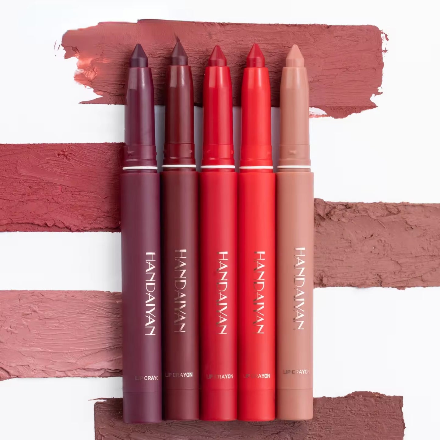 Matte lip crayons