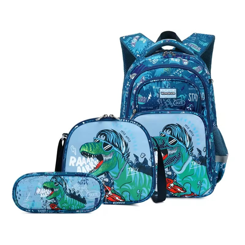 Dino backpack set
