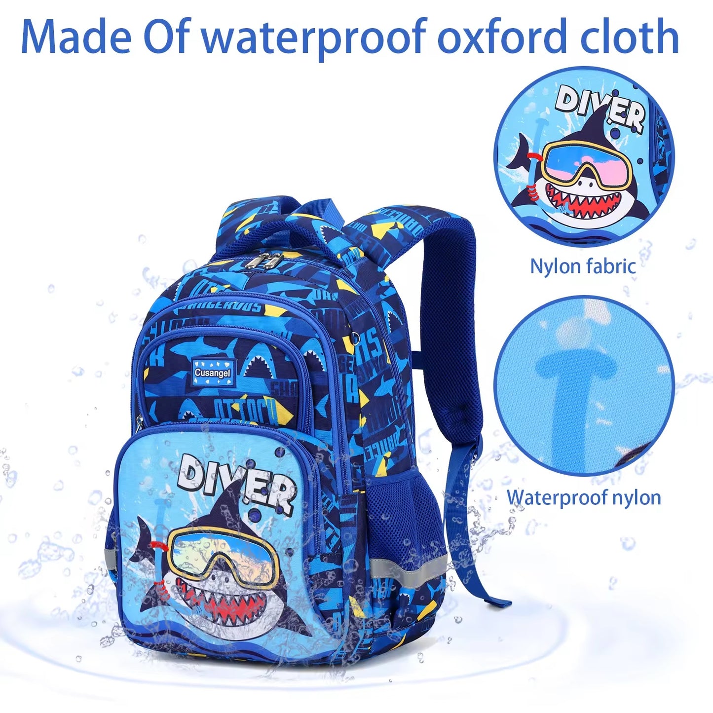 Shark Backpack set