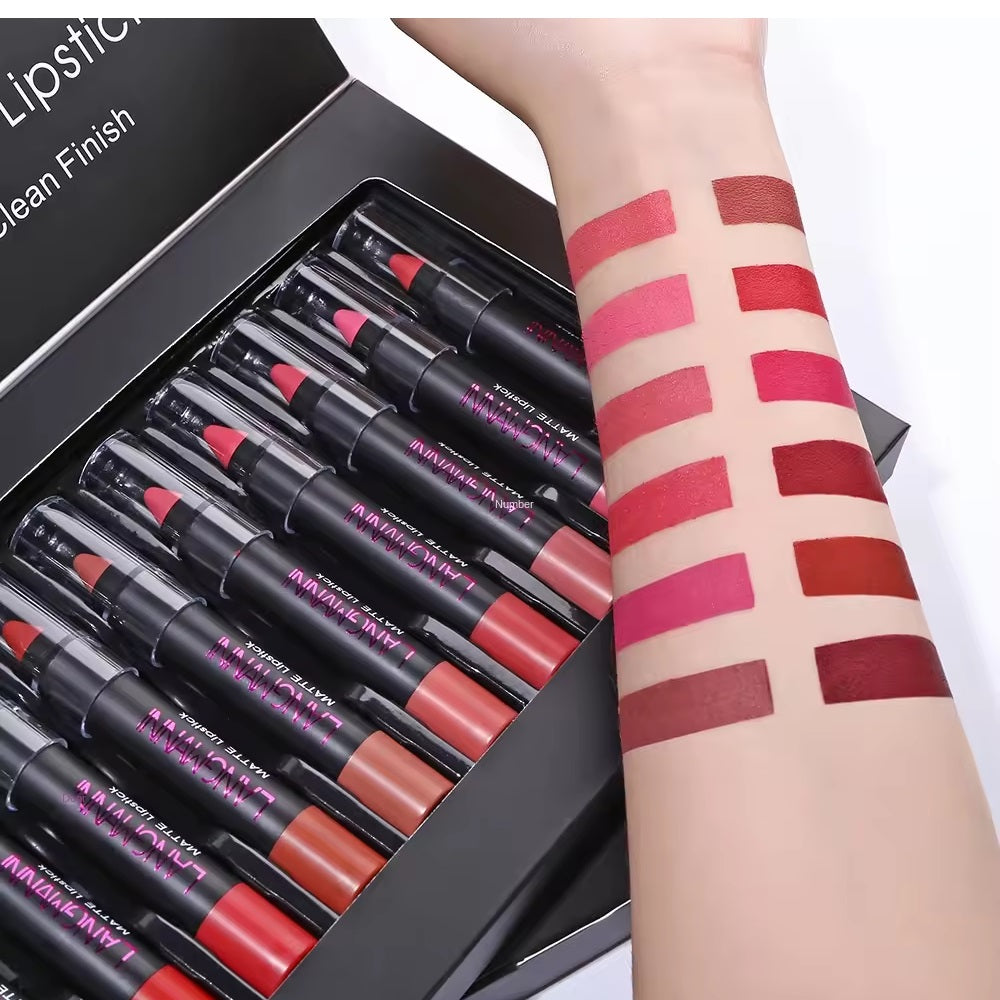 Langmanni Matte Lipstick (crayon)