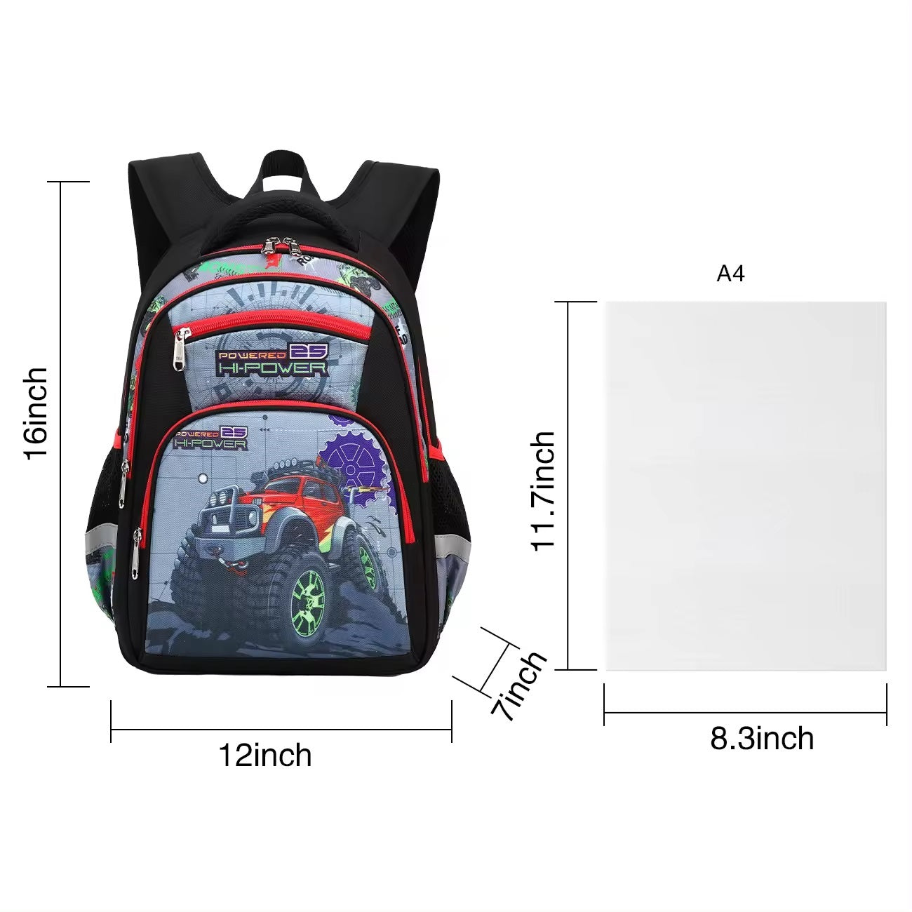 Racer backpack