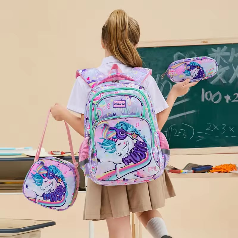 Unicorn backpack set