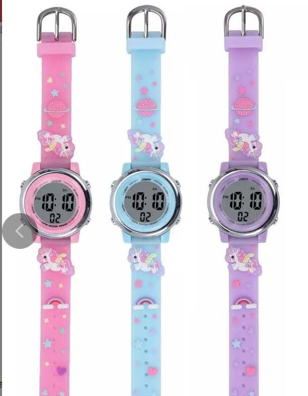 Digital unicorn watch