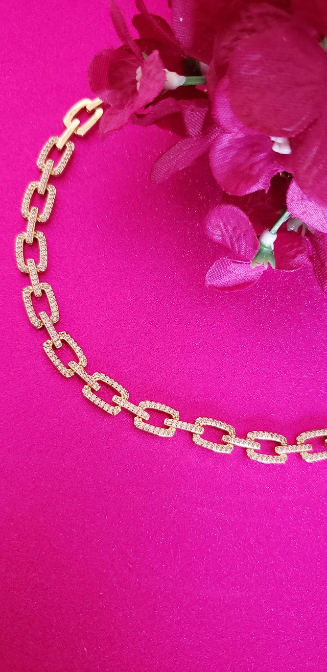 Diamante Choker Chain