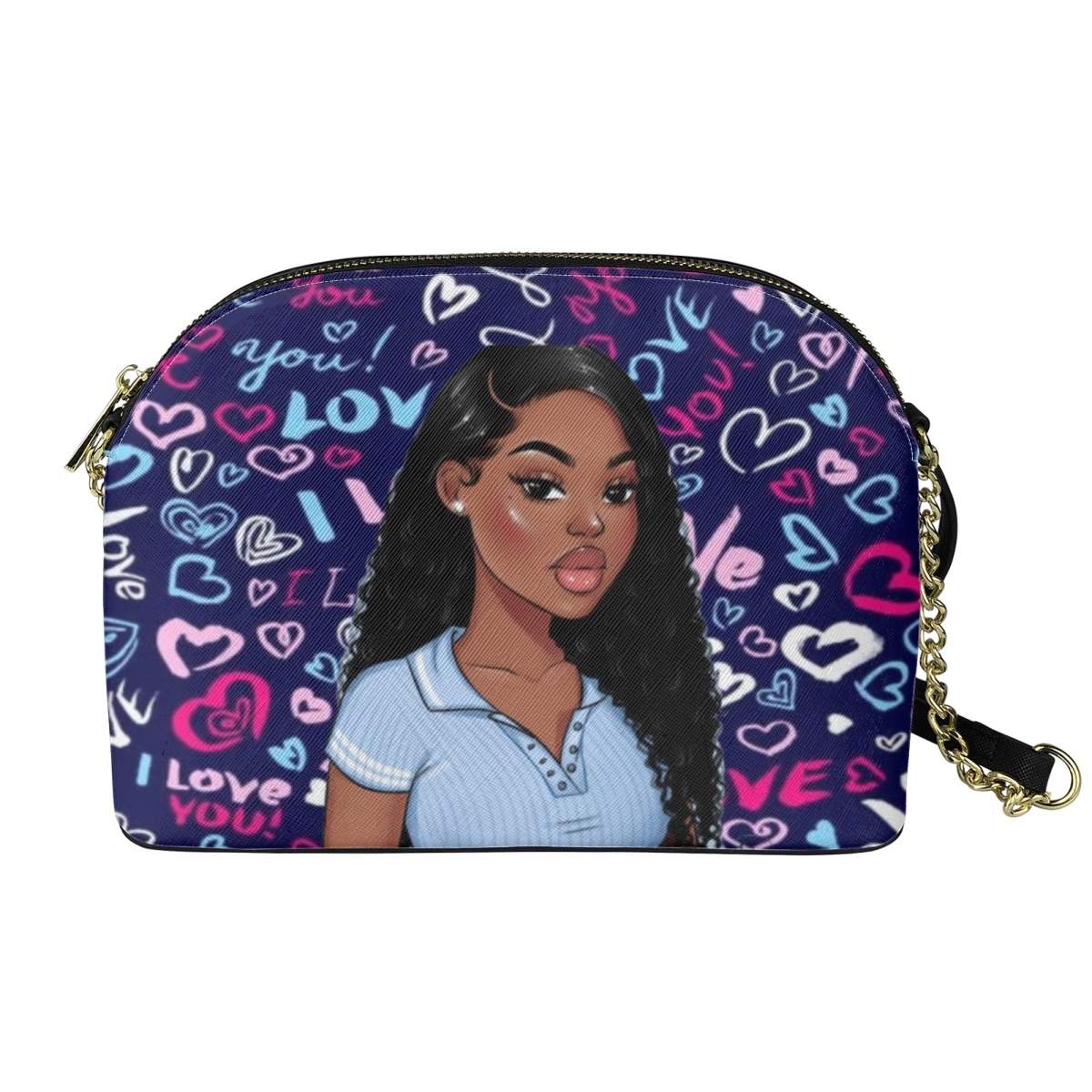 Island Girl Crossbody shell bag