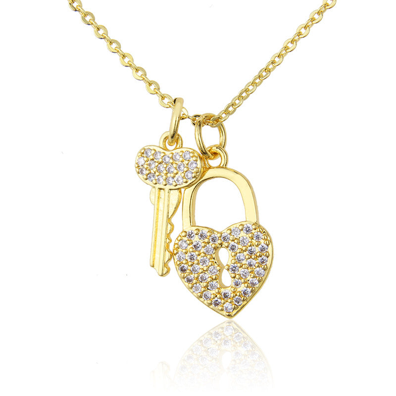 Key to my heart necklace