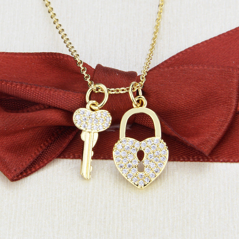 Key to my heart necklace