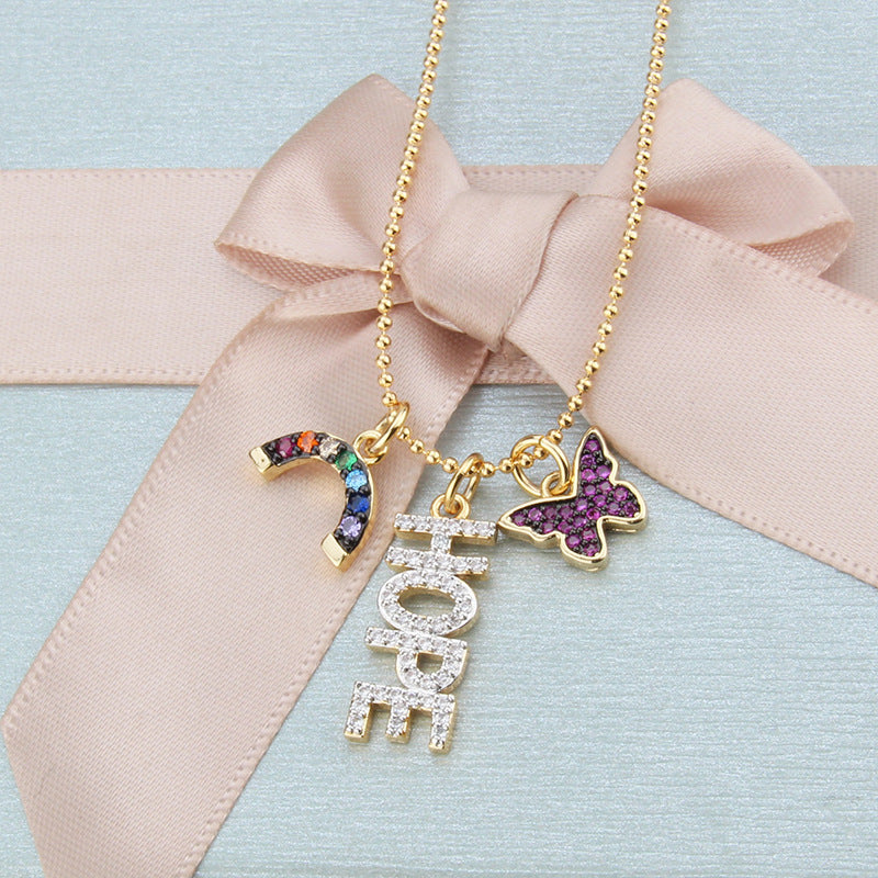 Hope Butterfly necklace