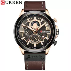 Leather Band Curren Watch