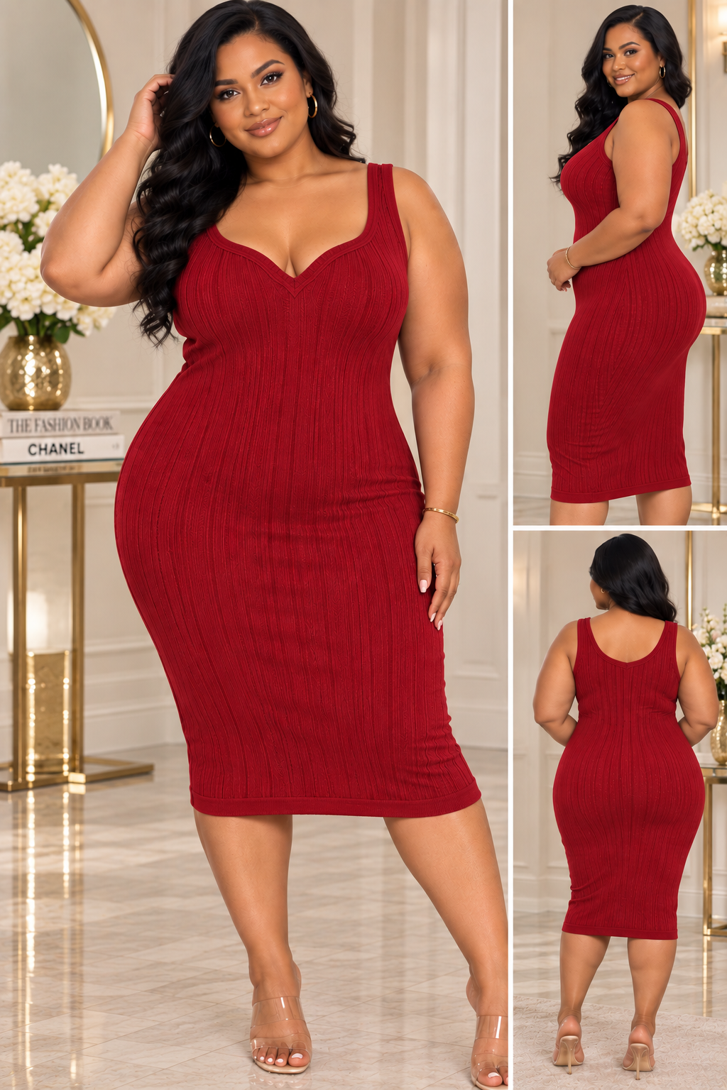 Knock about plus dress