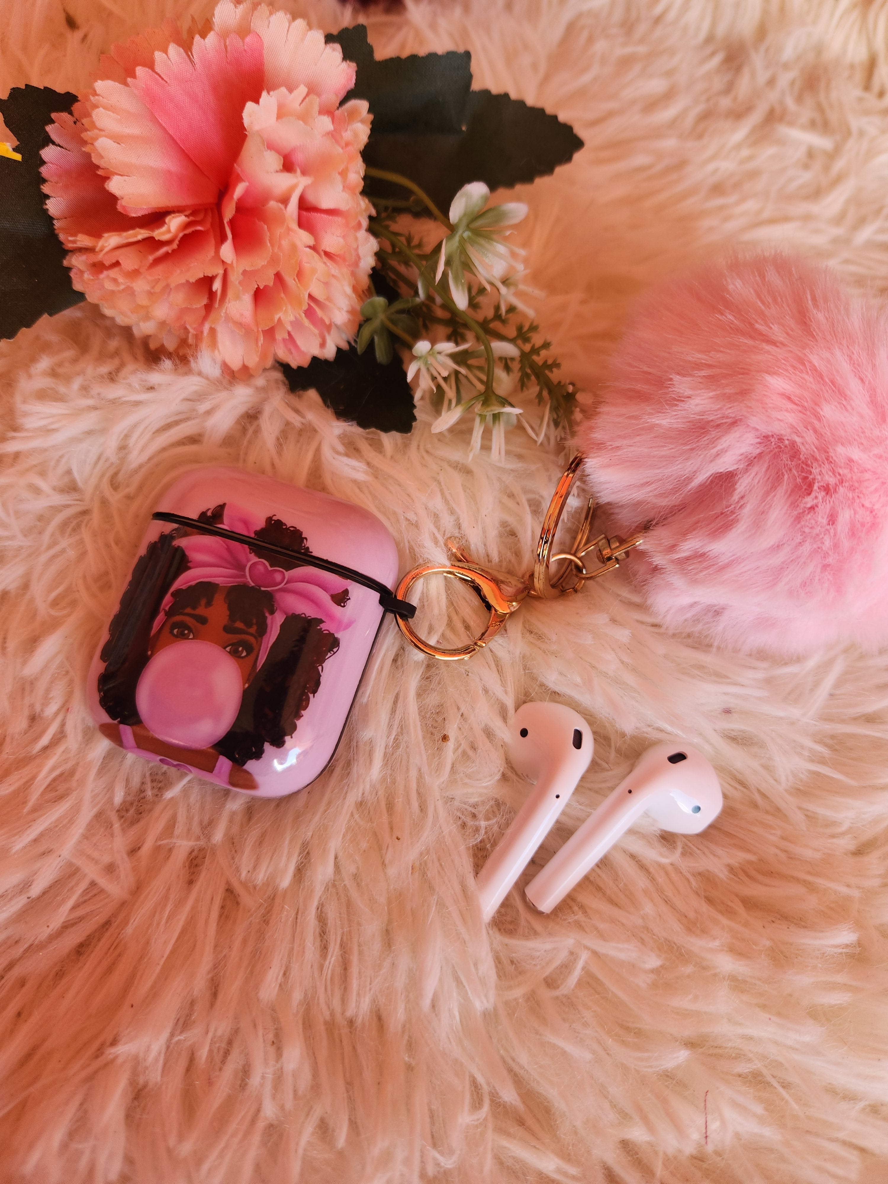 Afro Girl Earpods