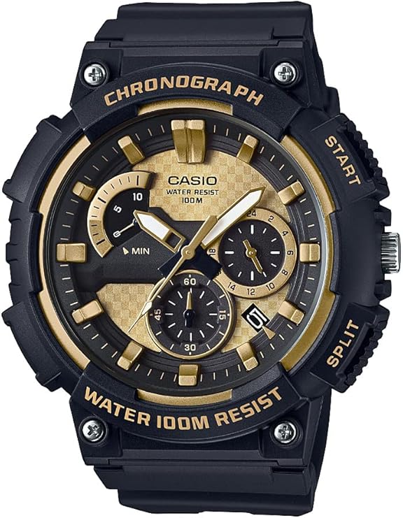 Casio MCW200H Series | Men’s Analog Watch |100M WR | Retrograde Chronograph