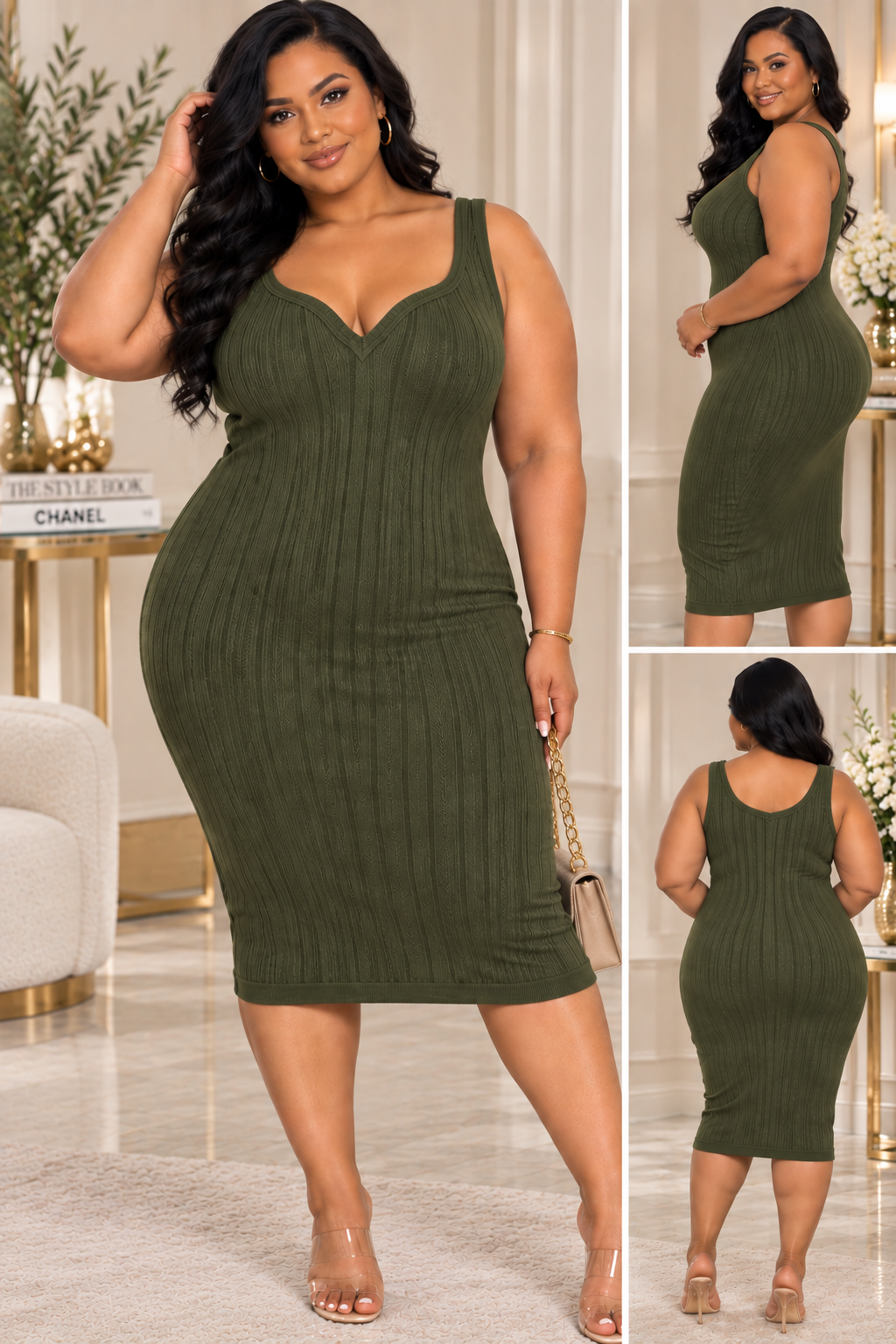 Knock about plus dress