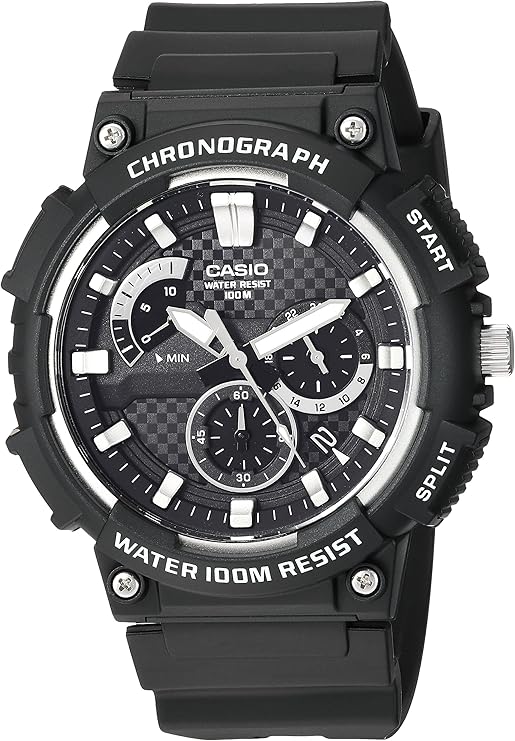 Casio MCW200H Series | Men’s Analog Watch |100M WR | Retrograde Chronograph