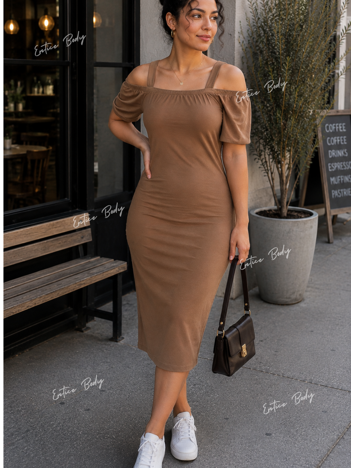 Nina casual strap dress
