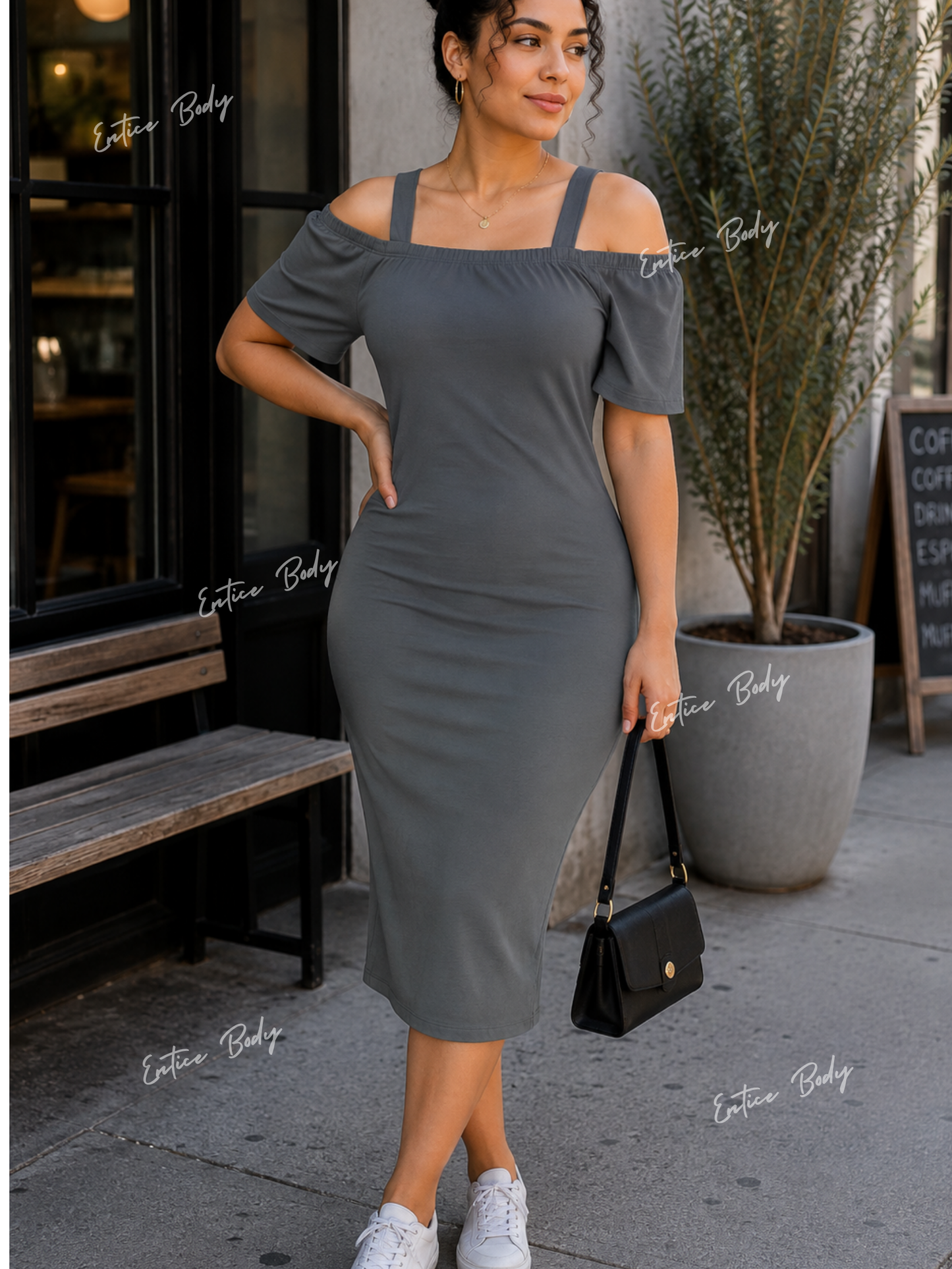 Nina casual strap dress