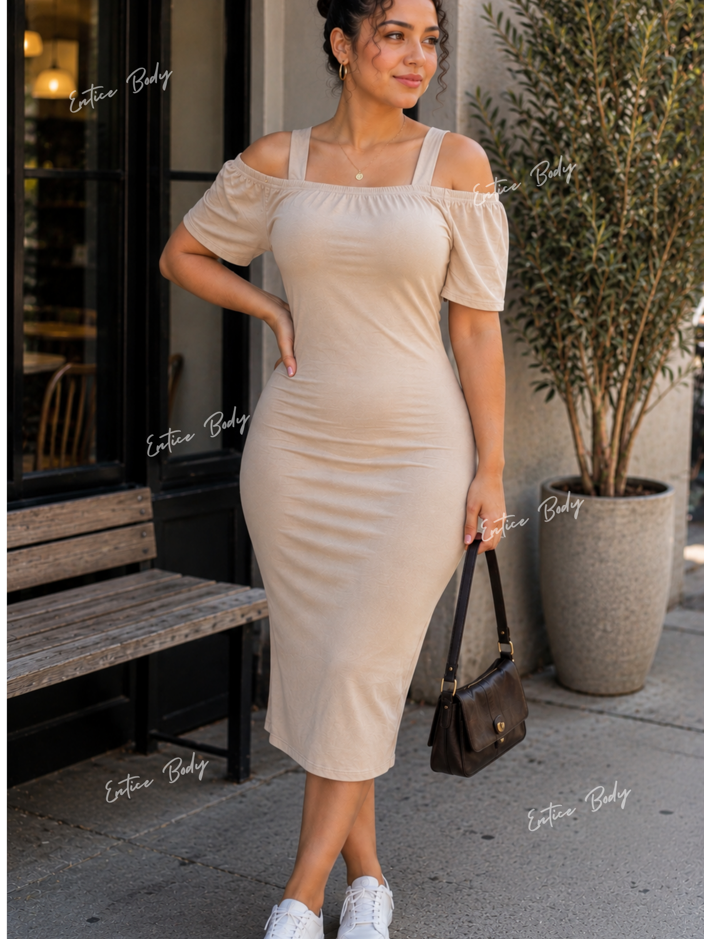 Nina casual strap dress