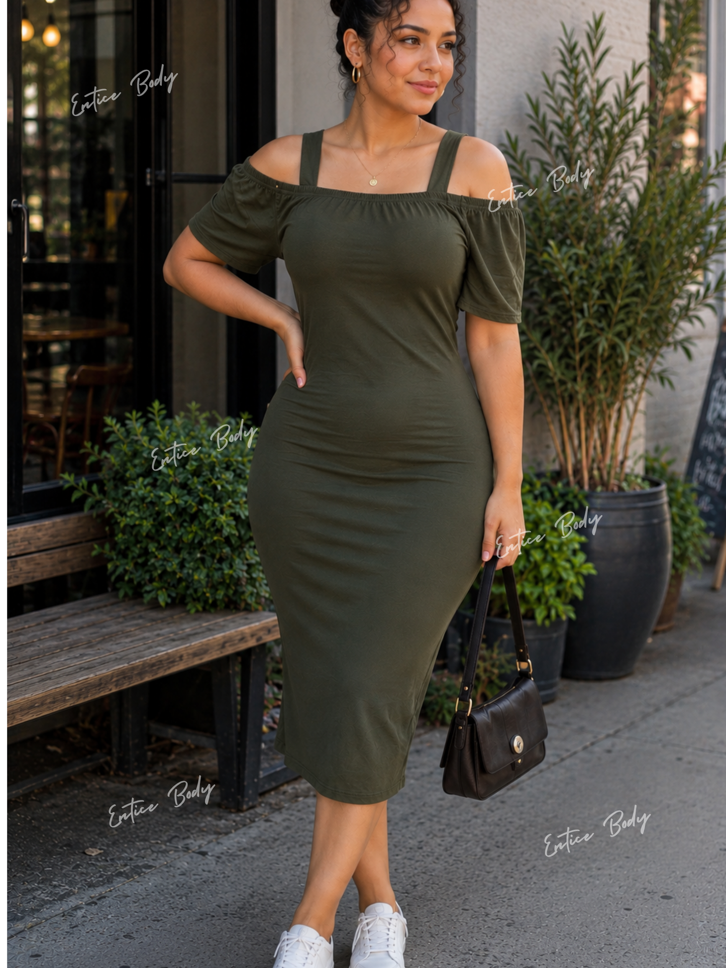 Nina casual strap dress