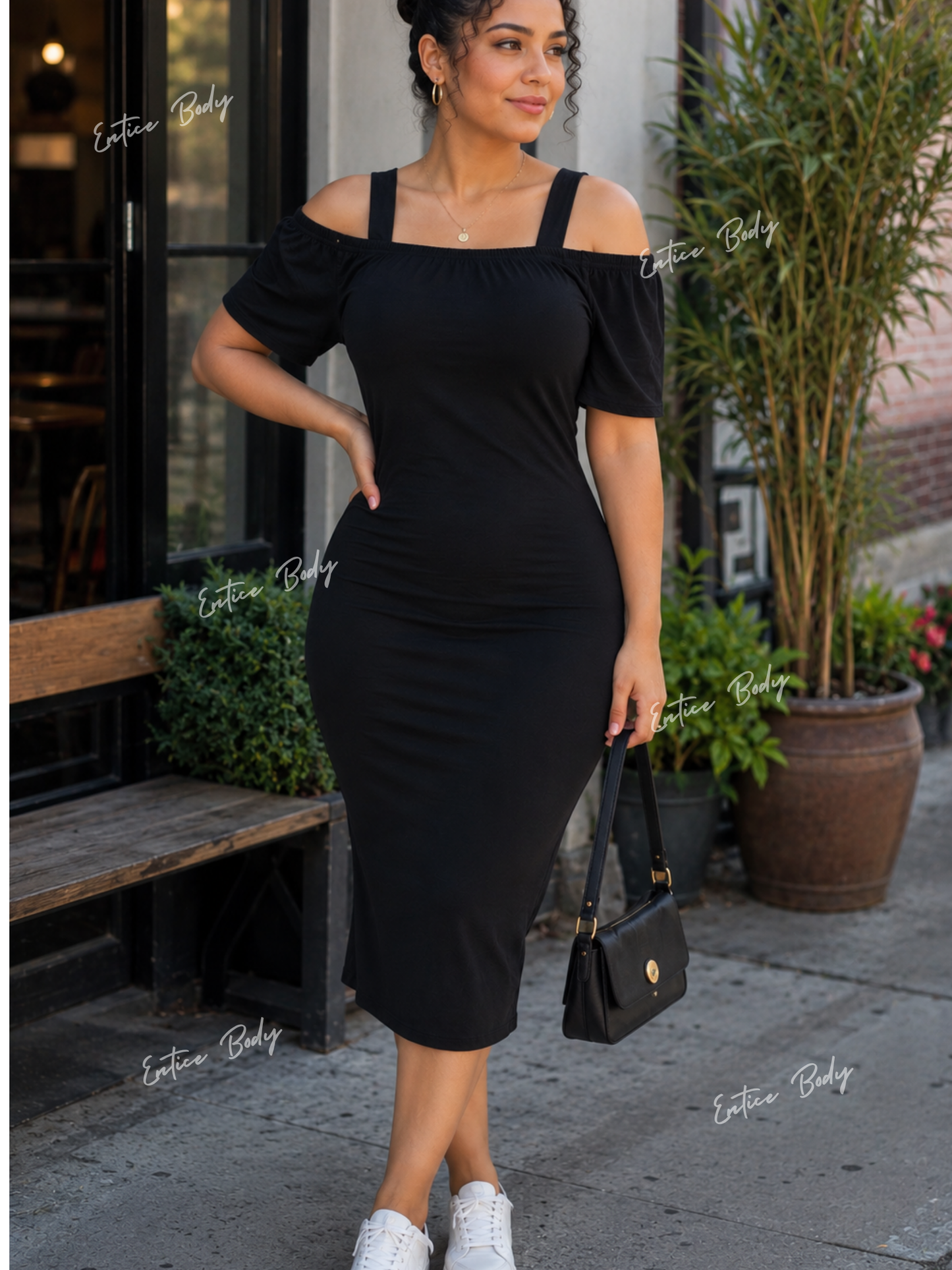 Nina casual strap dress