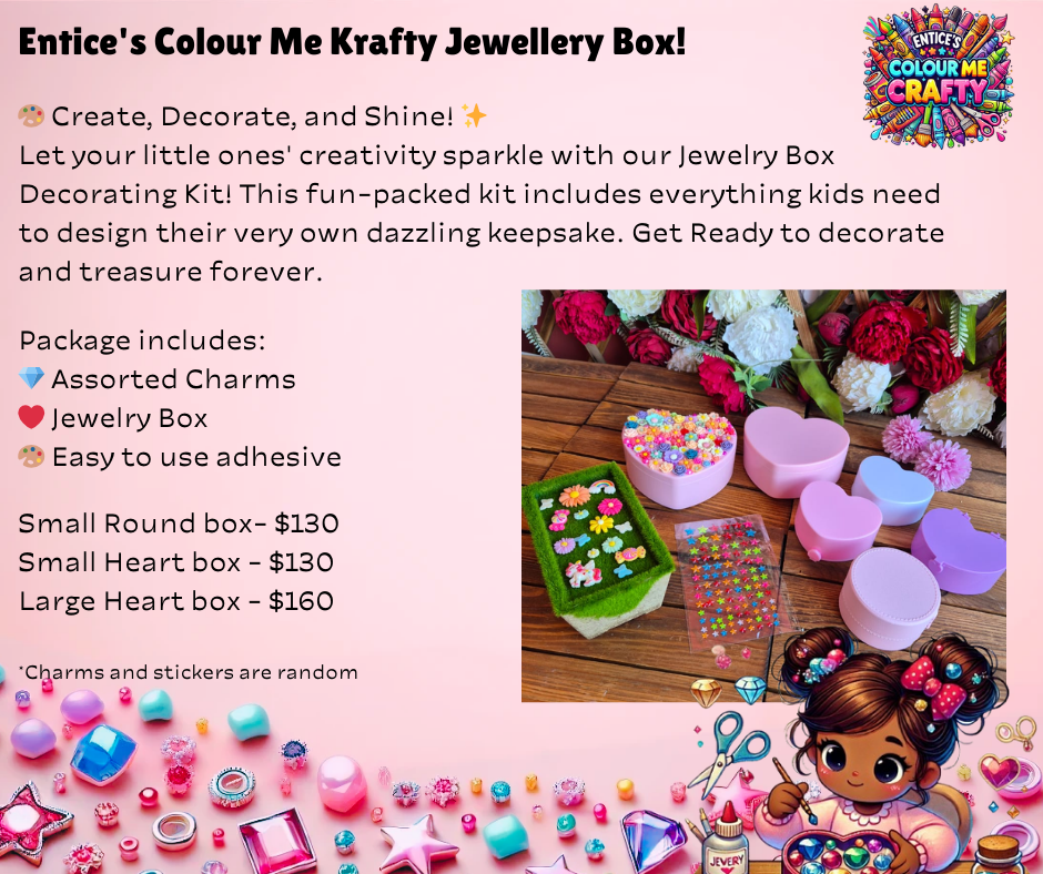 Colour me Krafty DIY Jewellery Box