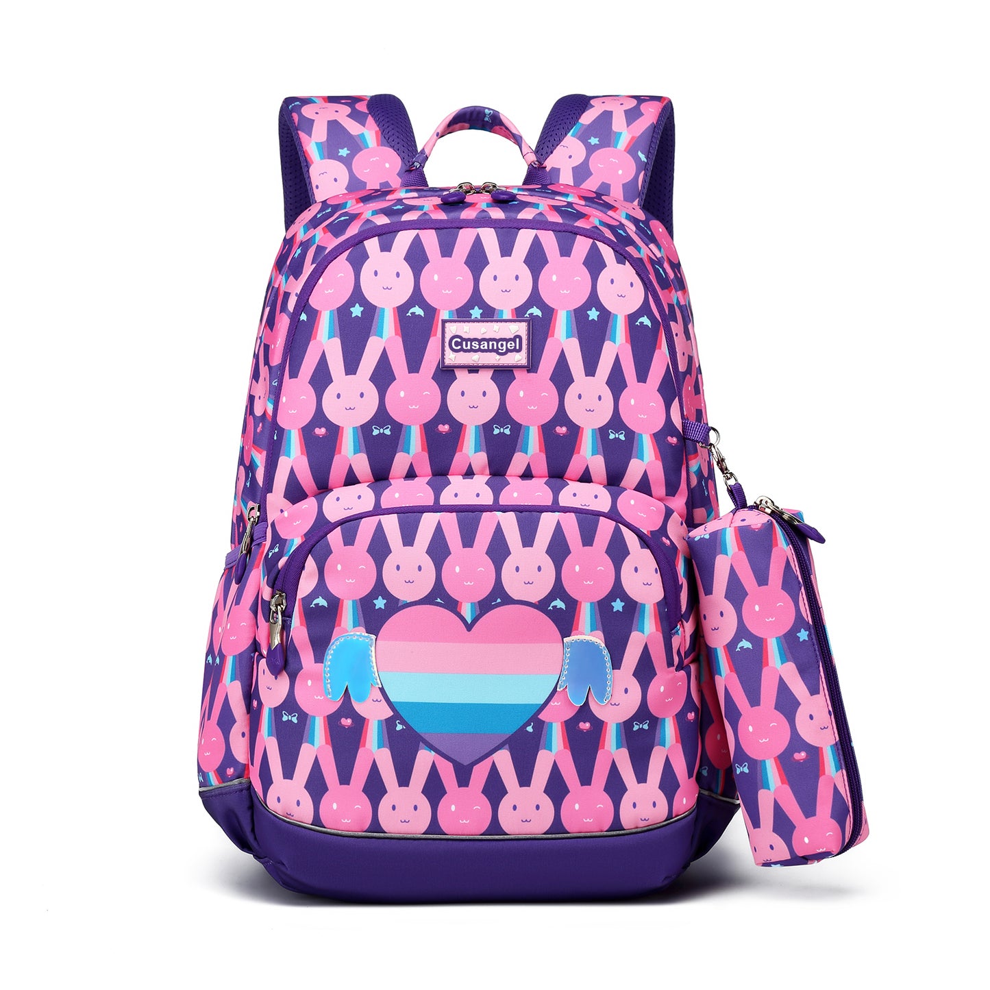 Heart Backpack or 3 pc set