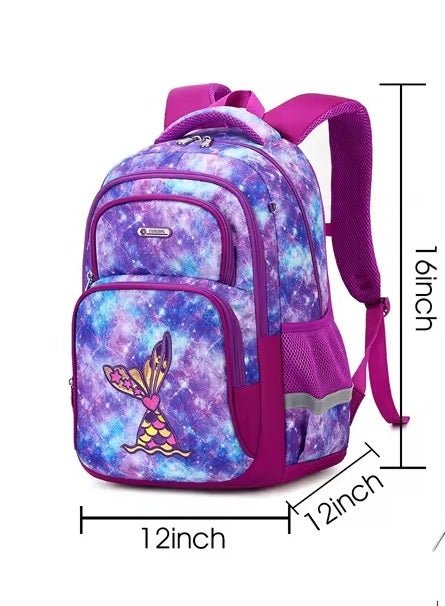 Mermaid Purple backpack only