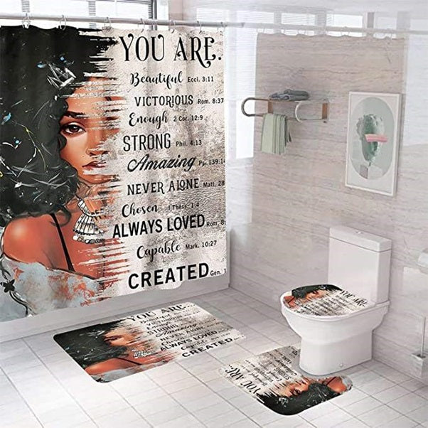 4 pcs Bathroom sets