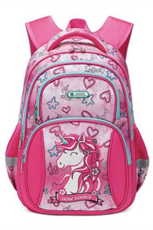Unicorn pink backpack