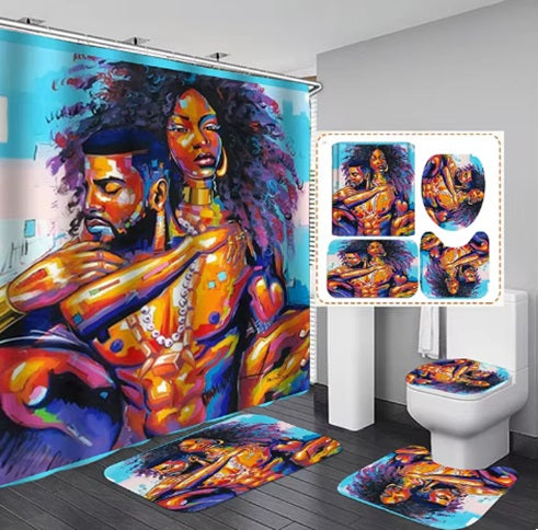 4 pcs Bathroom sets