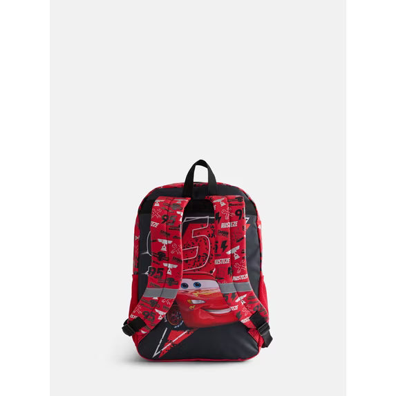 Disney Cars Boys Lightning McQueen Backpack Set with Lunch Bag, Keychain, More, 6 Piece