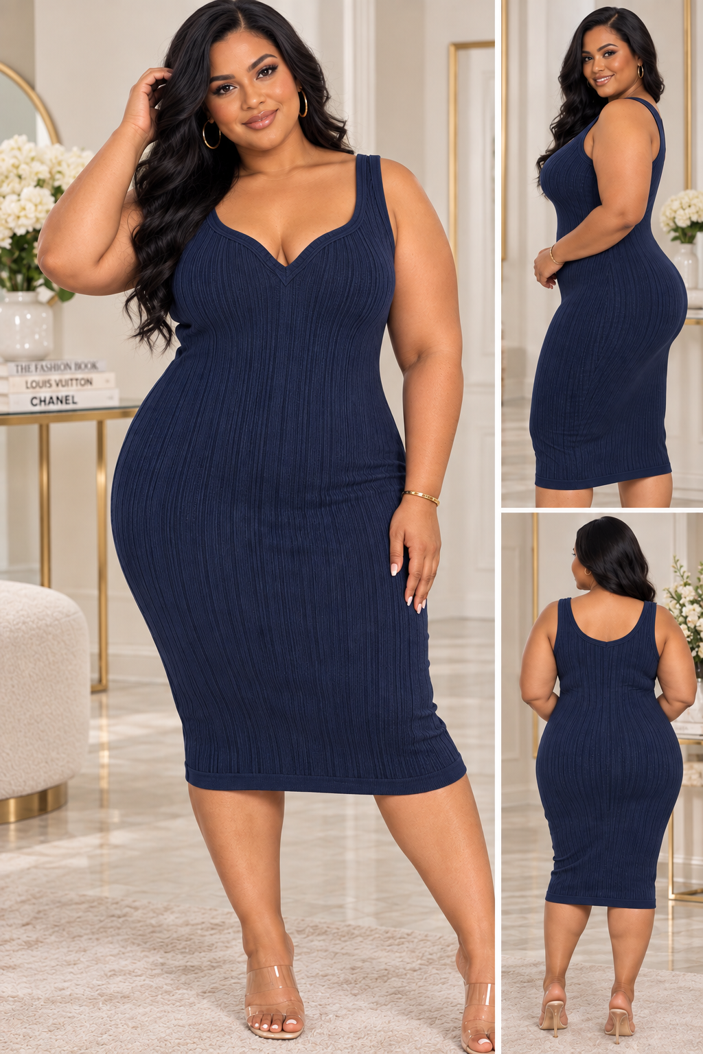 Knock about plus dress