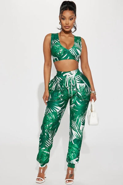 Palm jogger set