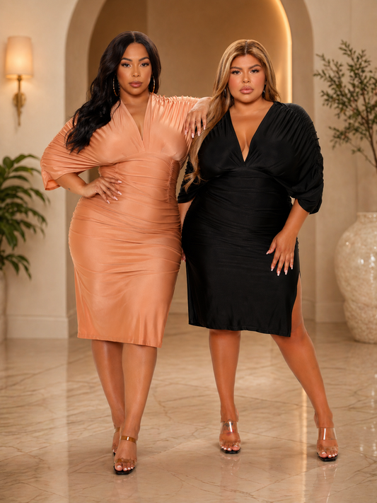 Mandi Ruched dress
