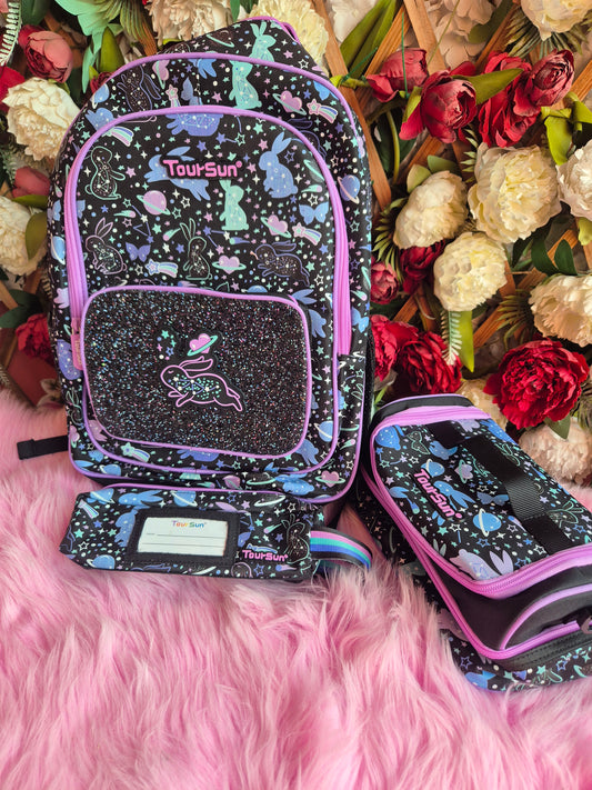Kids backpack set (backpack, lunch bag and pencil case) TB05
