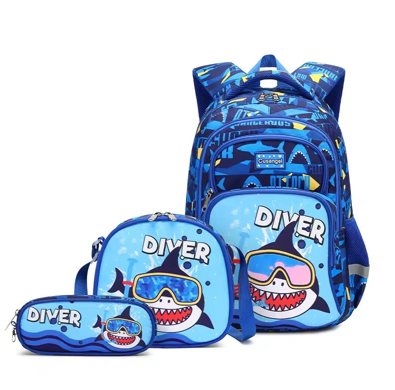 Shark Backpack set