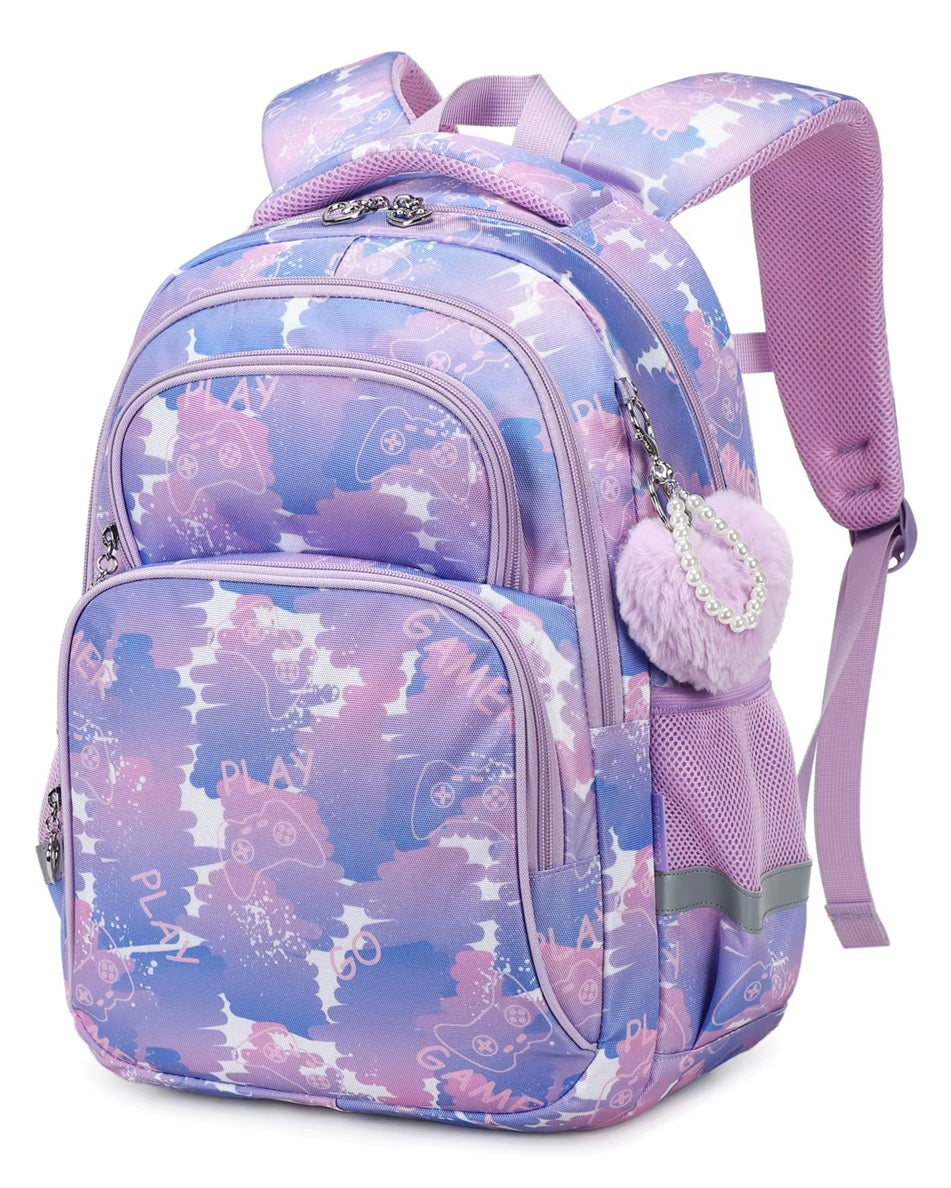 Colourful print backpack only