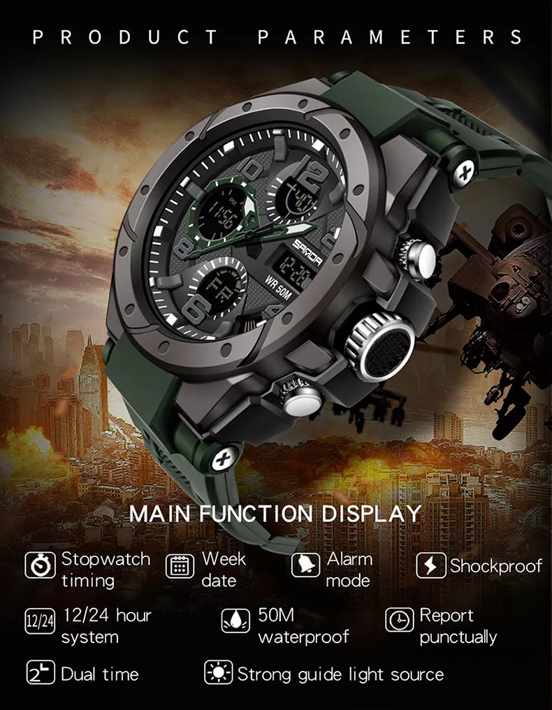 Sanda 08 male watch