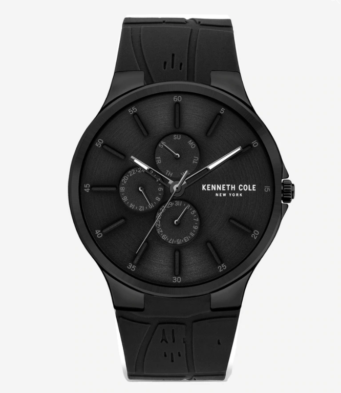 Kenneth Cole Black accented dial